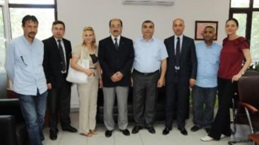 Edirne Basın Yayın Ve Enformasyon İl M&uuml;d&uuml;r&uuml; Fikret Dişlioğlu'ndan &Ccedil;orlu Belediyesine Ziyaret