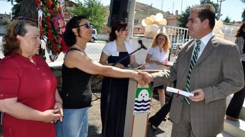 Fo&ccedil;a Halk Eğitim'in B&uuml;y&uuml;leyen Sergisi