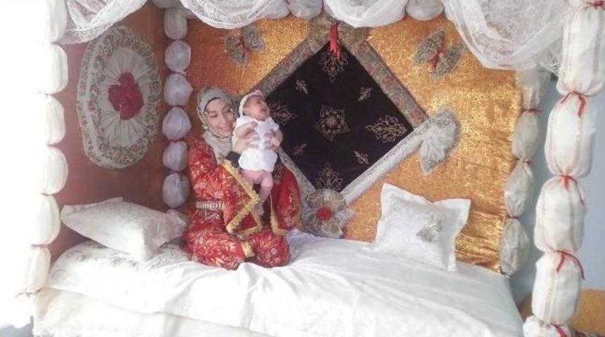 K&uuml;tahya'da 'bebeklere Doğu Yatağı' Geleneği