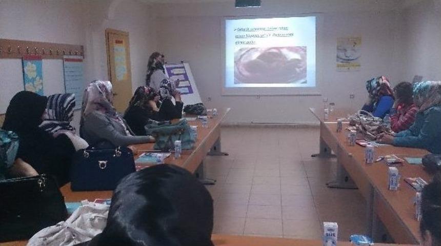 Elazığ'da Gebe Bilgilendirme Sınıfı A&ccedil;ıldı
