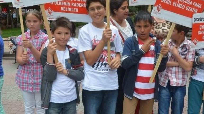 Eskişehir&rsquo;de &Ccedil;ocuk İş&ccedil;iliğine Hayır Y&uuml;r&uuml;y&uuml;ş&uuml;