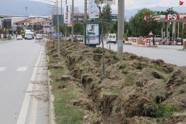 Otomatik Sulama Çalışmaları Devam Ediyor