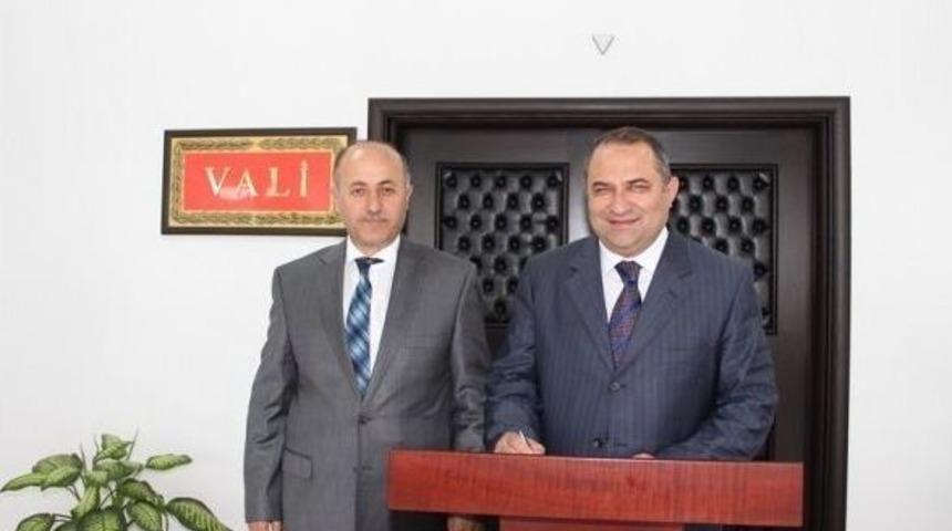 Vali Kaban&rsquo;dan Vali Azizoğlu&rsquo;na Ziyaret