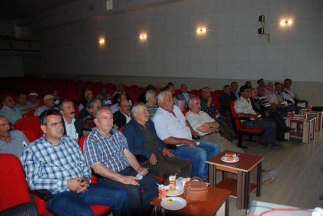 AKEDAŞ, Akseki'deki Muhtarları Bilgilendirdi