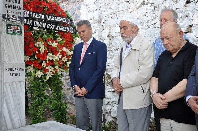 Beşiktaş, Kurucusu Şeref Bey’i Andı 1