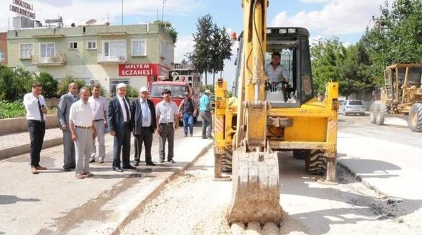 Oğuzeli&rsquo;nde Asfalt &Ccedil;alışmalarına Hız Verildi