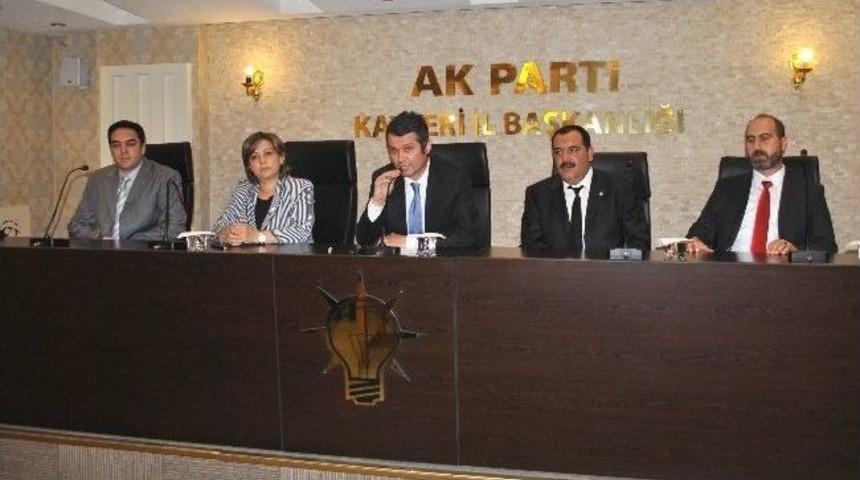 Ak Parti Melikgazi İl&ccedil;e Danışma Toplantısı Yapıldı