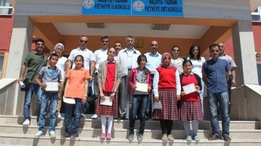 Yazıhan&rsquo;da Karne Sevinci