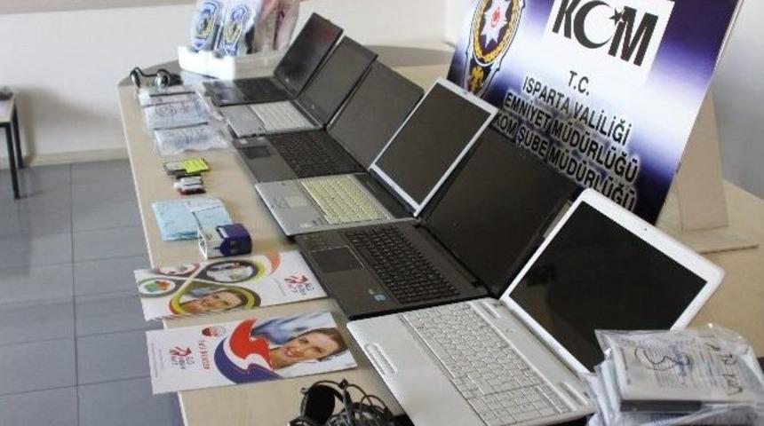 Isparta'da Dolandırıcılık Operasyonu