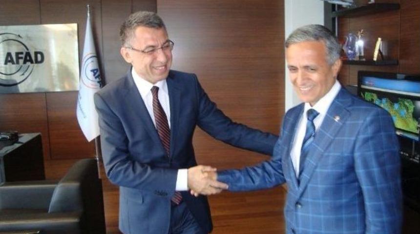 Ak Partili Yurttaş Afad Başkanını Ziyaret Etti