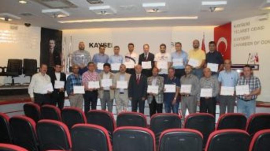 Emlak Danışmanlarına Sertifikaları Verildi