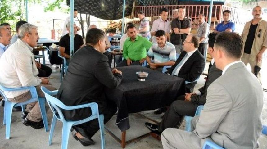 Vali Tutulmaz, İlk İl&ccedil;e Ziyaretini Kurtalan Ve Baykan'a Yaptı