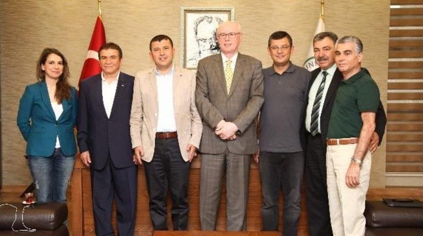 Chp Genel Başkan Yardımcısı Ağbaba'dan Başkan Kurt'a Ziyaret