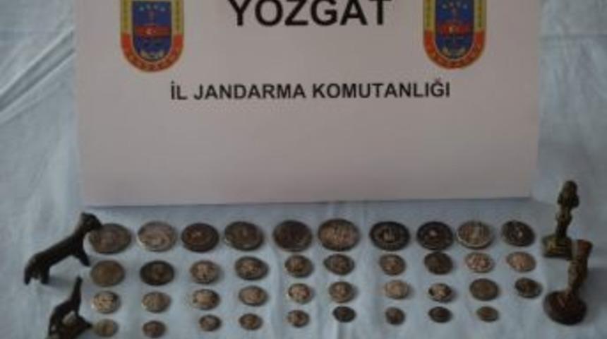 Yozgat Jandarma 43 Par&ccedil;a Tarihi Eser Ele Ge&ccedil;irdi