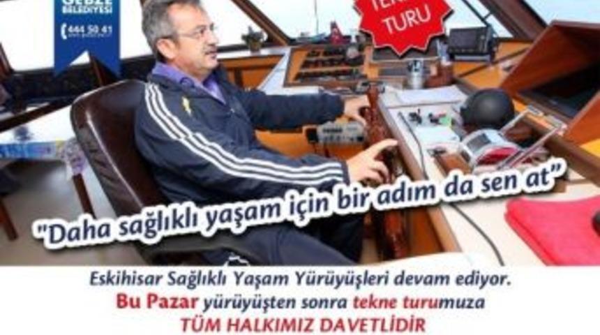 Başkan K&ouml;şker&rsquo;den Y&uuml;r&uuml;y&uuml;şe Ve Tekne Turuna Davet Var