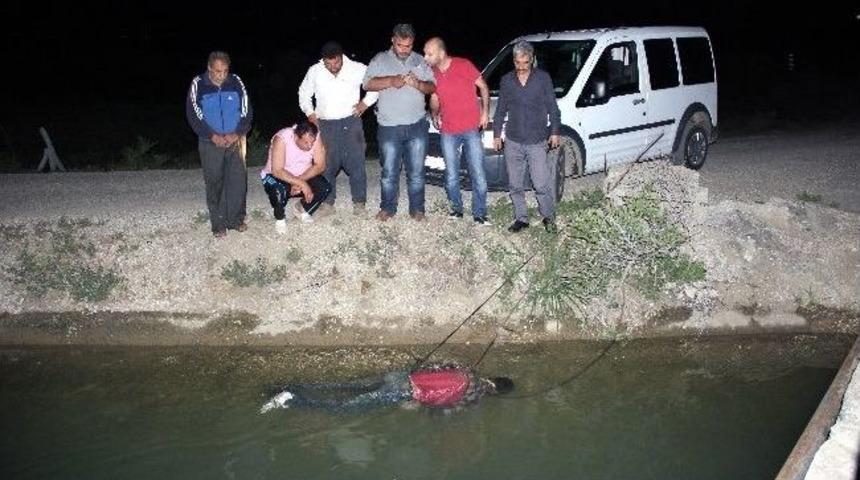 Sulama Kanalında Erkek Cesedi Bulundu