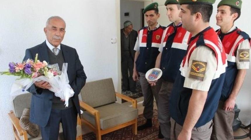 Emekli Uzman Jandarma&rsquo;ya Ziyaret