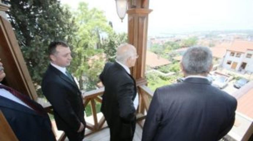 Cem Vakfı Başkanı Doğan&rsquo;dan Karaosmanoğlu&rsquo;na Ziyaret