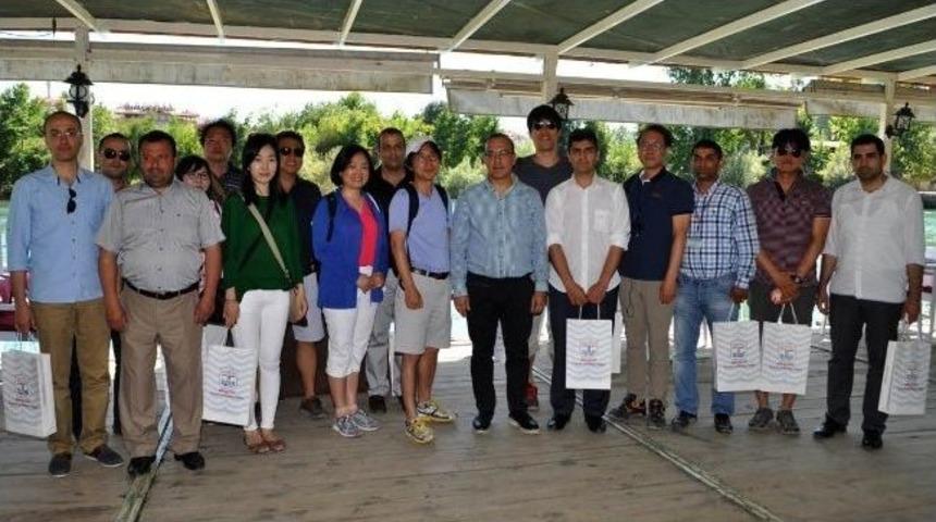 Koreli Gazetecilere Manavgat&rsquo;ı Tanıttılar