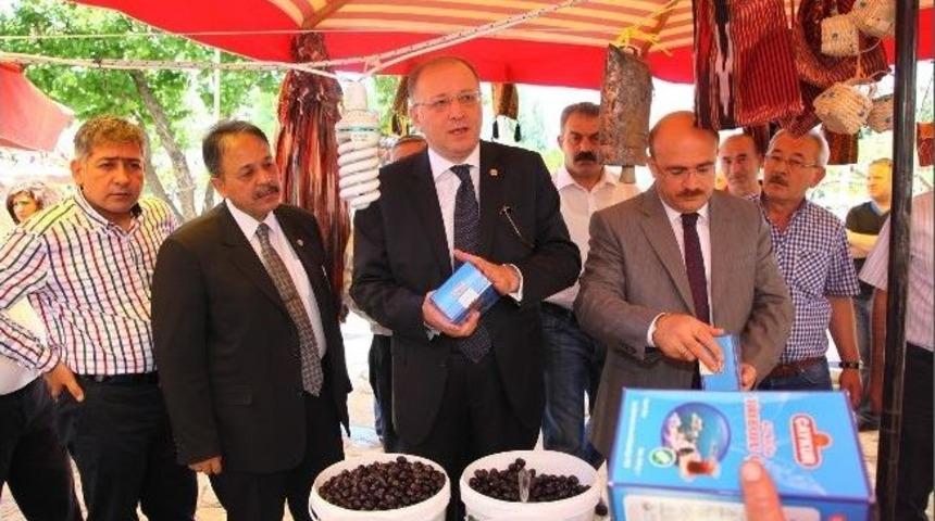 Ak Partili Vekiller, Hemşeri Dernekleri Festival Alanını Ziyaret Etti