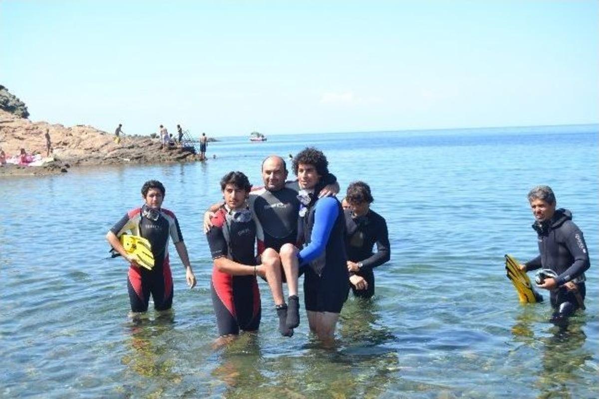 G&ouml;k&ccedil;eada&rsquo;da Engelsiz Dalış