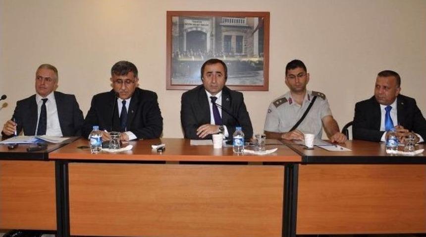 Manavgat&rsquo;ta G&uuml;venlik Toplantısı