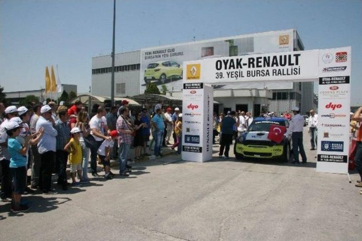 39. Yeşil Bursa Rallisi Başladı