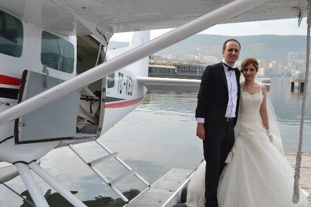 Deniz Uçağı Gelin Uçağı Oldu 1