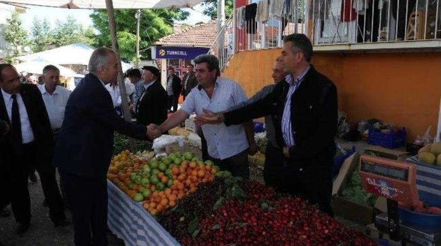 Başkan Zolan İl&ccedil;eleri Geziyor