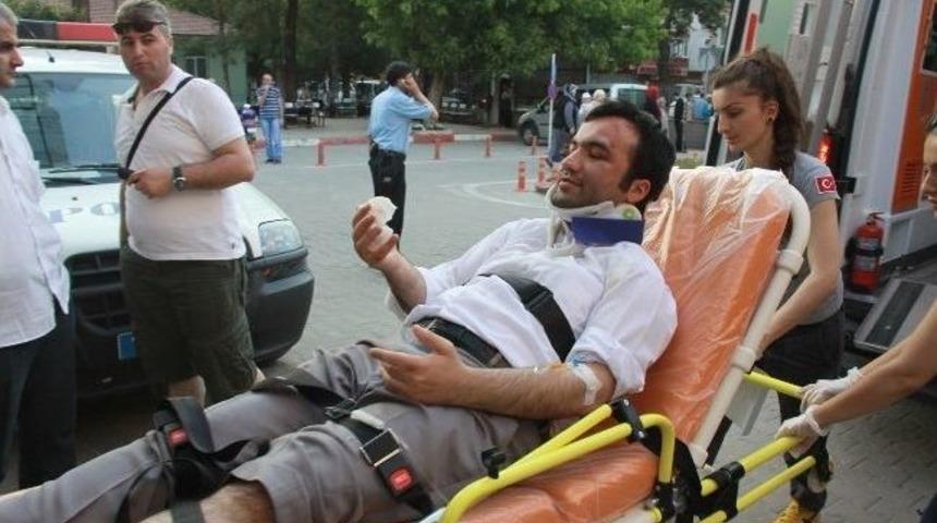 İneg&ouml;l&rsquo;de 6 Kazada 9 Kişi Yaralandı