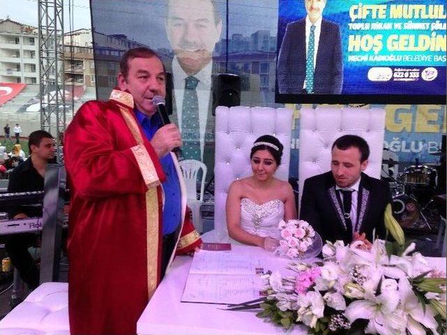 Toplu Nikah Ve Sünnet Şöleninde Çifte Mutluluk