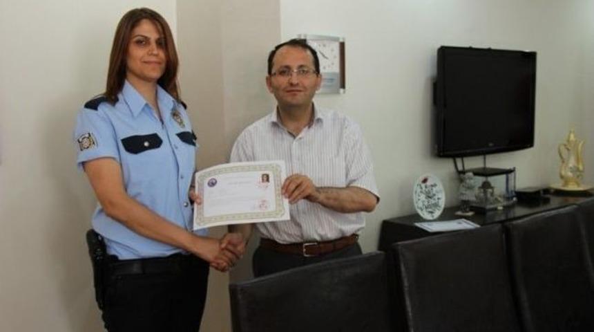 Başarılı Emniyet Personellerine &ldquo;başarı Belgesi" Verildi