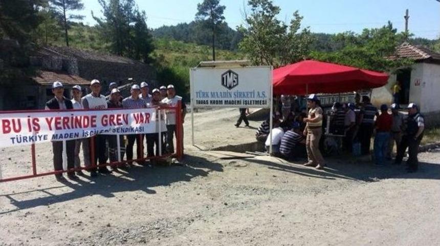Beyağaç Yeraltı Krom Ocağında Grev Kararı