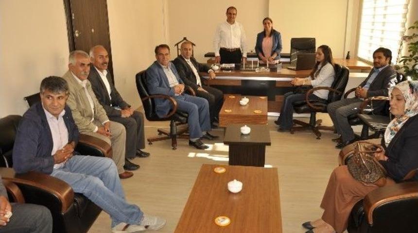 B&uuml;y&uuml;kşehir Meclisinden İpekyolu Belediyesi'ne Ziyaret