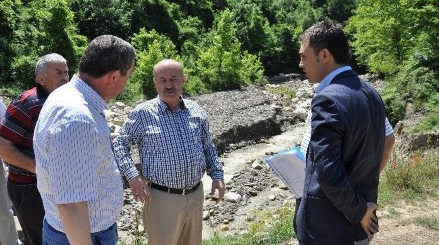 Milletvekili Kahveci, Yenice'de İncelemelerde Bulundu
