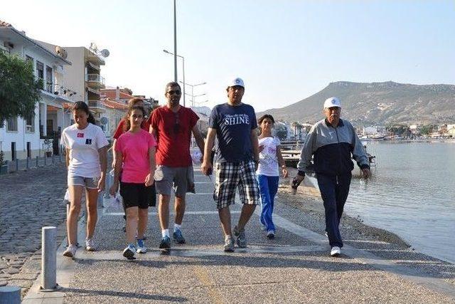 Fo&ccedil;a&rsquo;da, Sağlıklı Yaşam Y&uuml;r&uuml;y&uuml;şleri Başladı 1