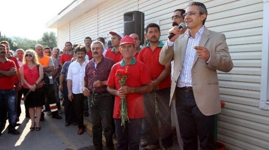 Başkan Akpınar &lsquo;direnişi&rsquo; Unutmadı