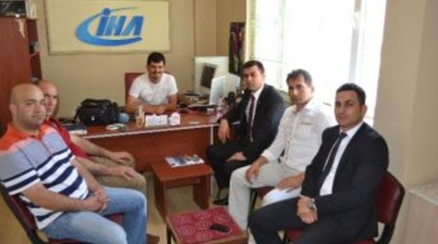 Belediye İş Sendikasından İha&rsquo;ya Ziyaret