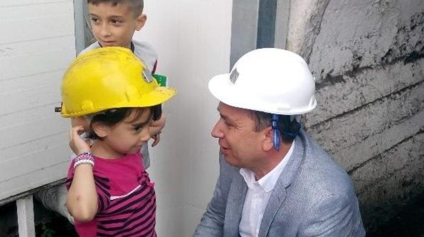 Ceylan, Maden Ocağı&rsquo;nda İncelemede Bulundu