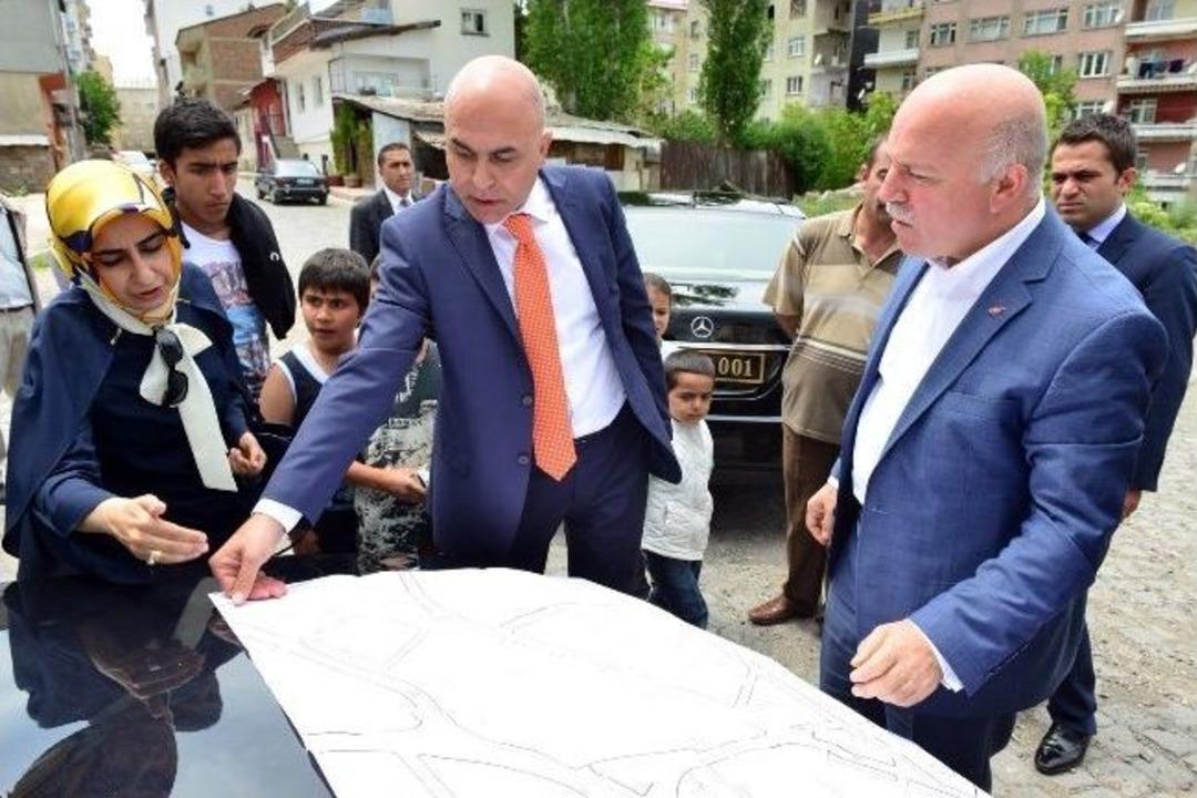 İki Başkan Revizyon Planlarını Sahada İnceledi