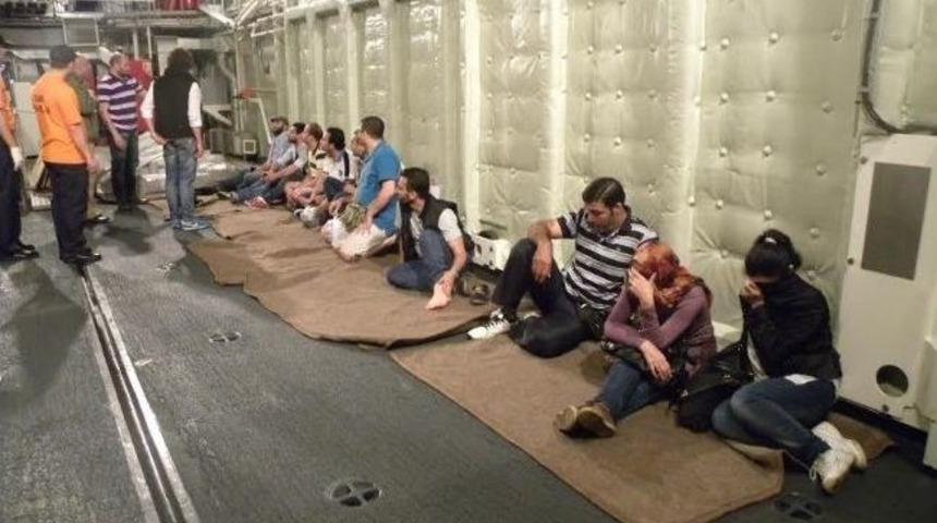 Ege'de 151 Sığınmacı Yakalandı