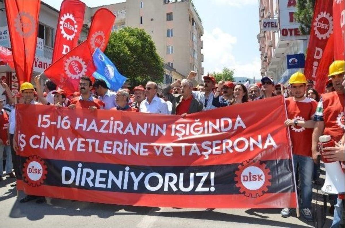 Disk, Soma'da Y&uuml;r&uuml;y&uuml;ş D&uuml;zenledi