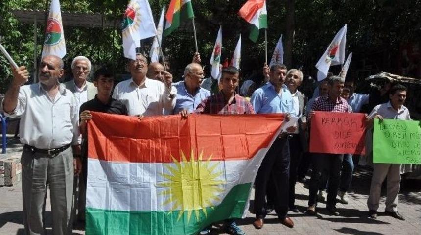 Kdp, Irak&rsquo;ta Yaşananları Protesto Etti