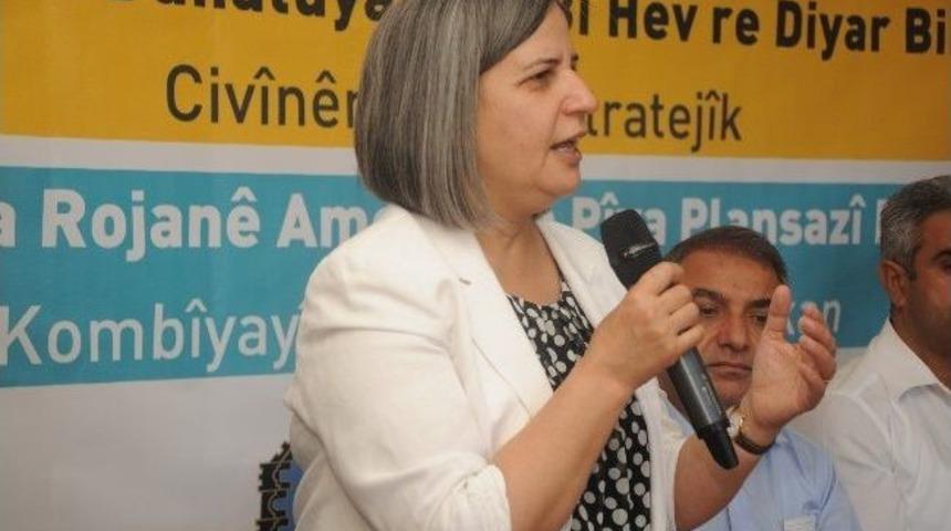 Kışanak, Dicle İl&ccedil;esindeki Muhtarlarla Buluştu