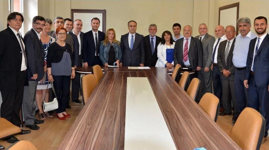 İneg&ouml;l Belediyesi Ile Fransızlar Arasında K&uuml;lt&uuml;r Antlaşması Imzalandı