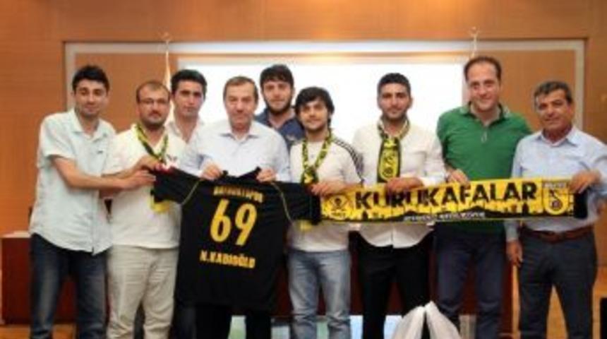 Bayburtsporlular, Kadıoğlu&rsquo;nu Ziyaret Etti