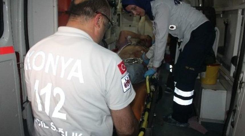 Konya&rsquo;da Bı&ccedil;aklı Kavga: 1 Yaralı