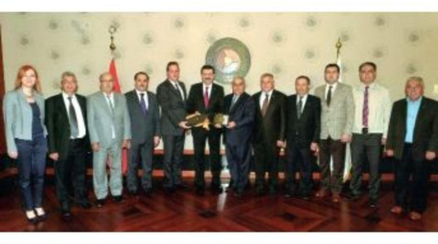 Aydın Ticaret Borzası, Zeytinyağı İ&ccedil;in Tobb&rsquo;u Ziyaret Etti