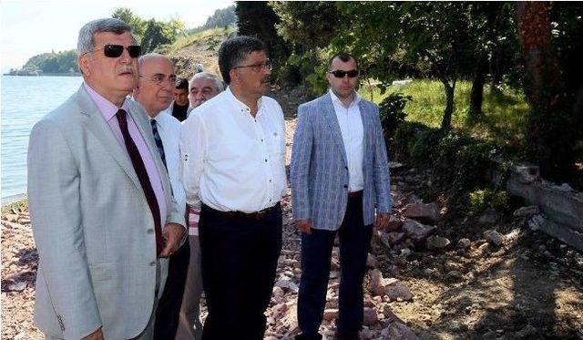 Ulaşlı Sahili D&uuml;zenlenecek 1