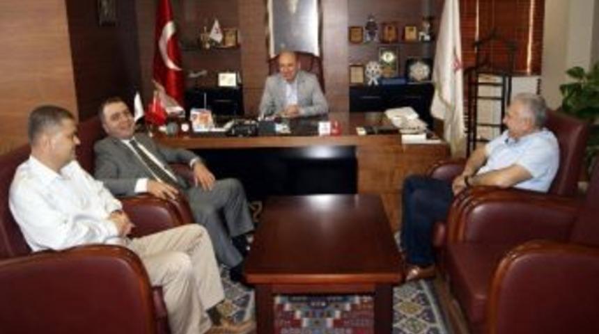 Emniyet M&uuml;d&uuml;r&uuml; Adnan Taşdan&rsquo;dan Ayto&rsquo;ya Ziyaret